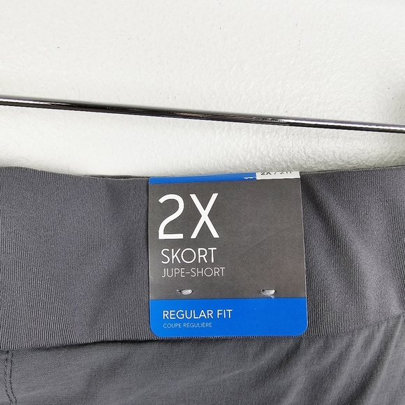 Columbia Gray Anytime Casual Skort NWT UPF 50 Sun Protection - Picture 7 of 12